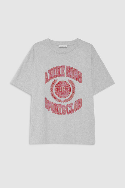 Anine Bing | Cade Tee Collegiate - Grey