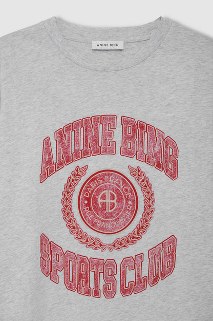 Anine Bing | Cade Tee Collegiate - Grey
