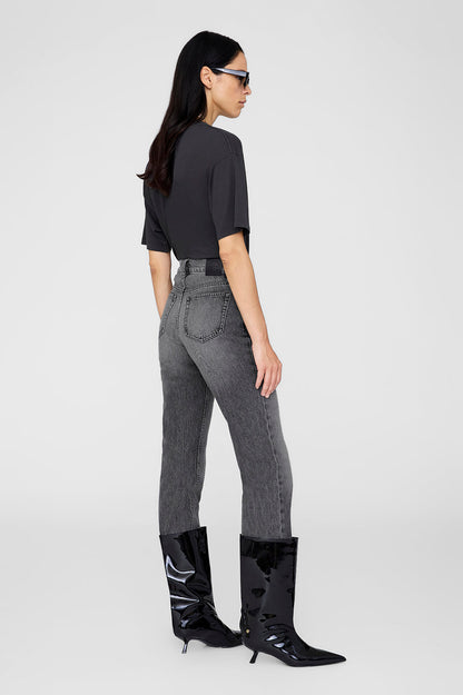 Anine Bing | Cohen Tee - Washed Black
