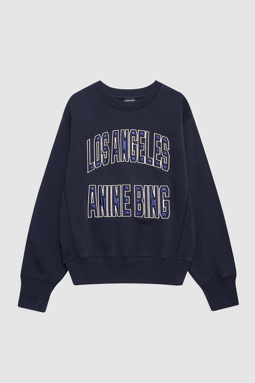 Anine Bing | Harry Shrunken Sweatshirt LA - Vintage Black