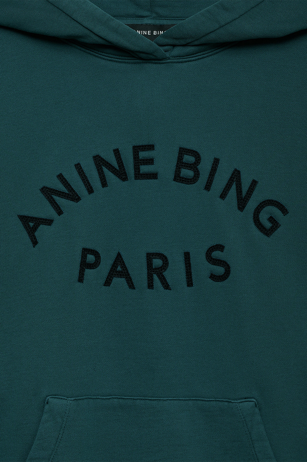 Anine Bing | Harvey Sweatshirt Paris - Dark Teal