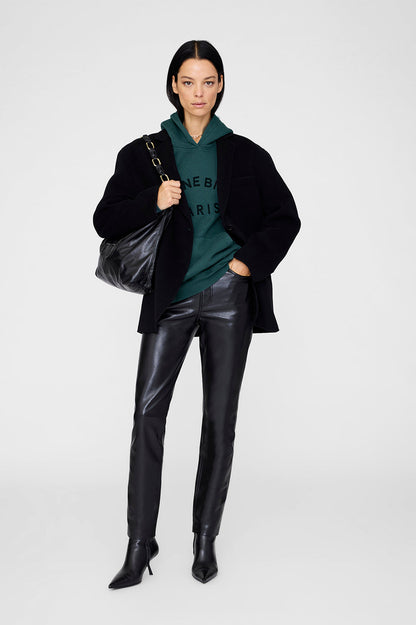Anine Bing | Harvey Sweatshirt Paris - Dark Teal