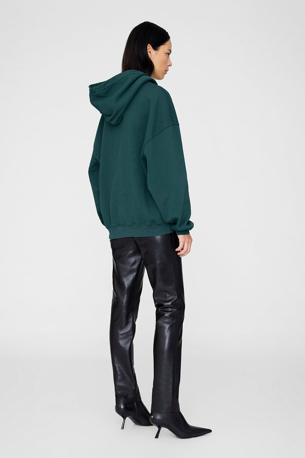 Anine Bing | Harvey Sweatshirt Paris - Dark Teal