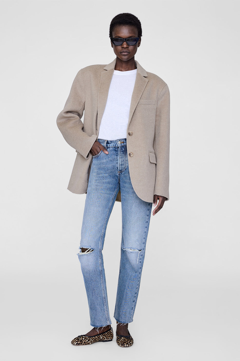 Anine Bing | Jamie Flats - Leopard