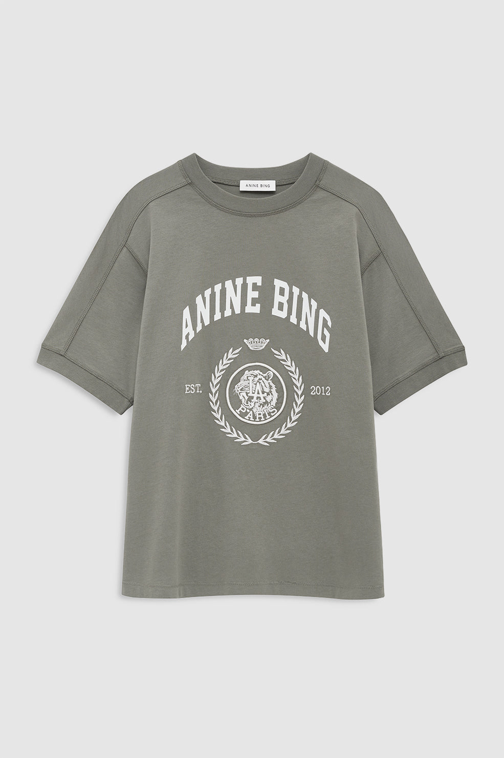 Anine Bing | Jaylin Tee Collegiate - Washed Sage