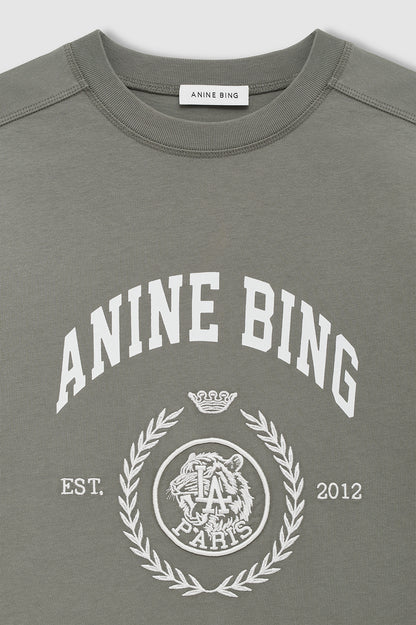 Anine Bing | Jaylin Tee Collegiate - Washed Sage