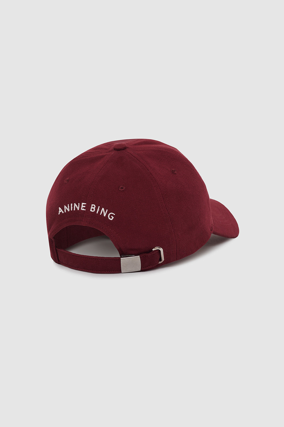Anine Bing | Jeremy Baseball Cap AB - Cabernet