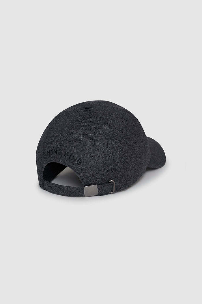 Anine Bing | Jeremy Baseball Cap AB - Black Denim