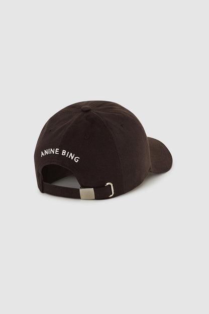 Anine Bing | Jeremy Baseball Cap AB - Deep Brown