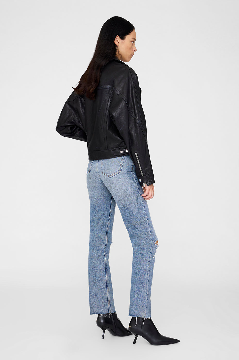 Anine Bing | Julie Jacket - Black Leather