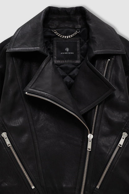 Anine Bing | Julie Jacket - Black Leather
