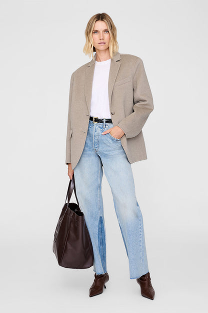 Anine Bing | Large Rio Tote - Dark Brown