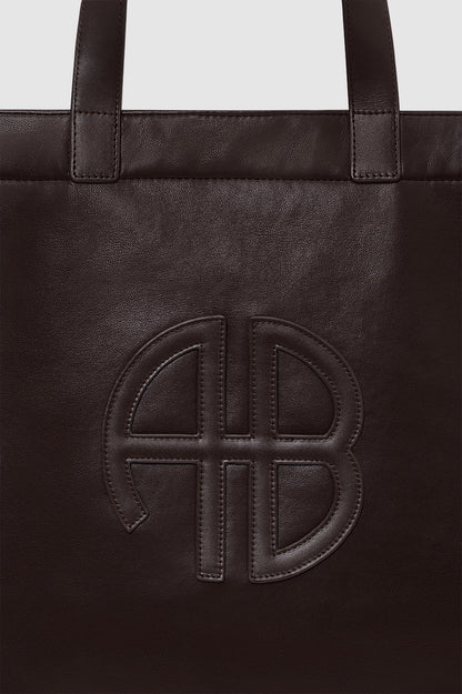 Anine Bing | Large Rio Tote - Dark Brown