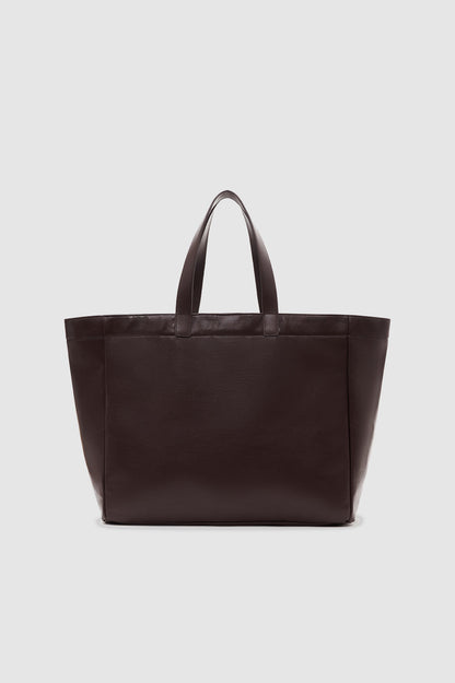 Anine Bing | Large Rio Tote - Dark Brown