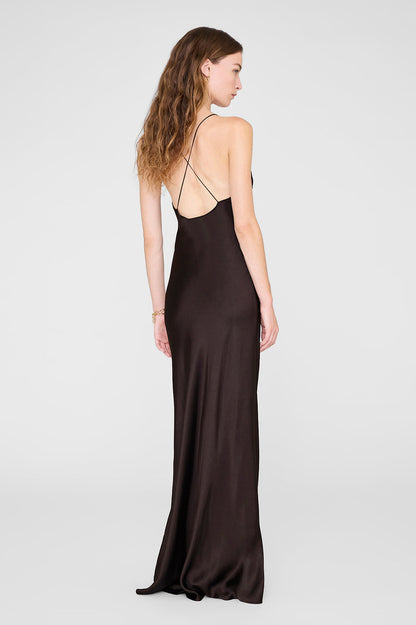 Anine Bing | Laurel Dress - Deep Brown