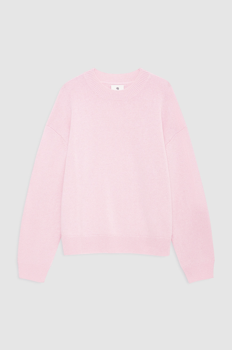 Anine Bing | Lee Crew Sweater - Powder Pink