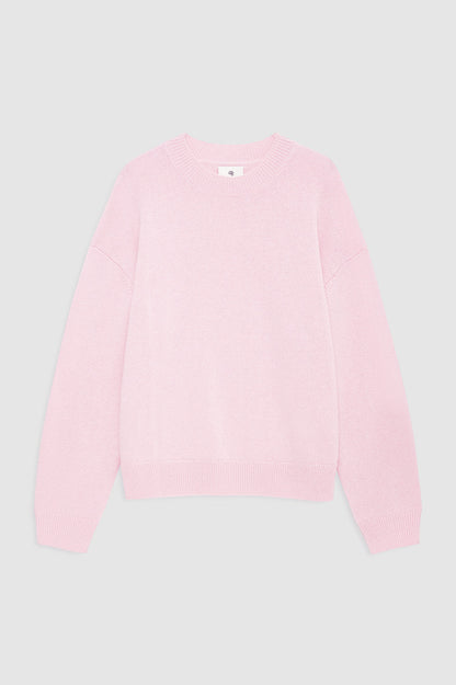 Anine Bing | Lee Crew Sweater - Powder Pink