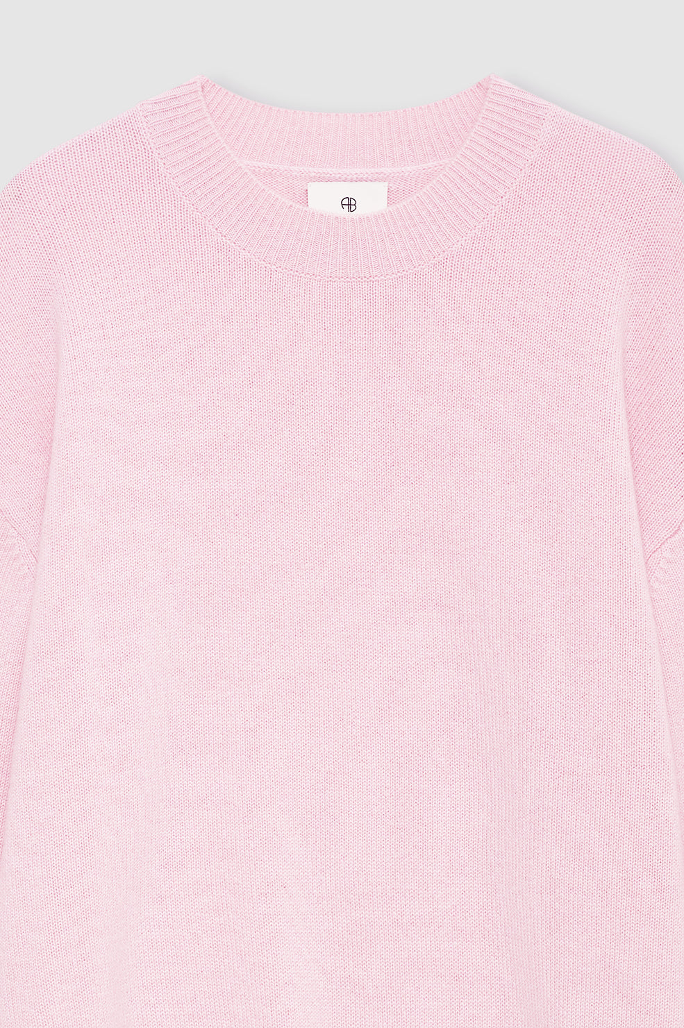 Anine Bing | Lee Crew Sweater - Powder Pink