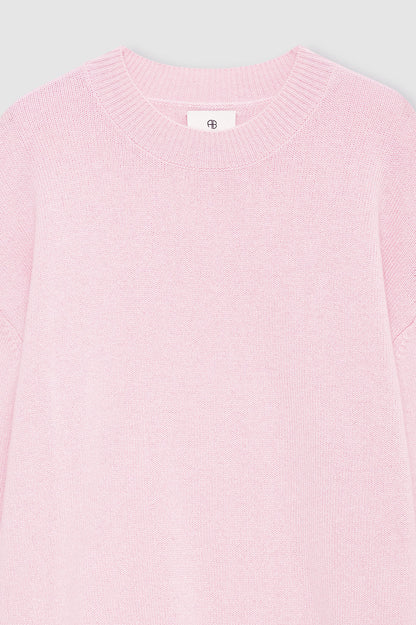 Anine Bing | Lee Crew Sweater - Powder Pink