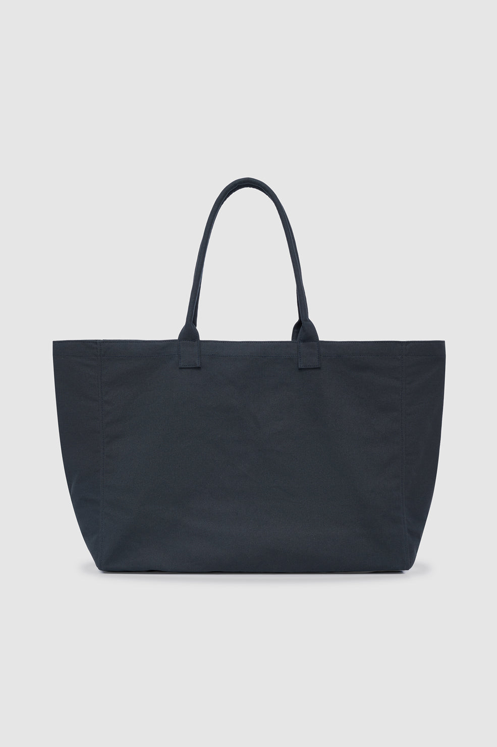 Anine Bing | Leo Canvas Tote - Washed Black & Green