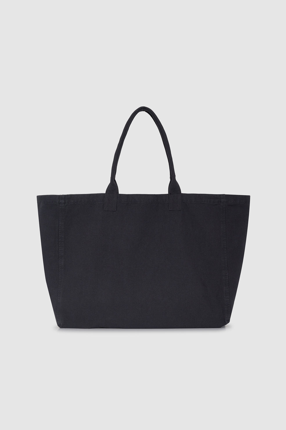 Anine Bing | Leo Canvas Tote - Washed Black