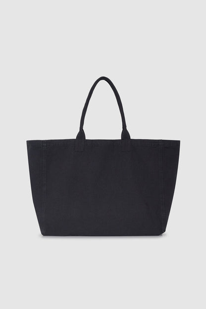Anine Bing | Leo Canvas Tote - Washed Black
