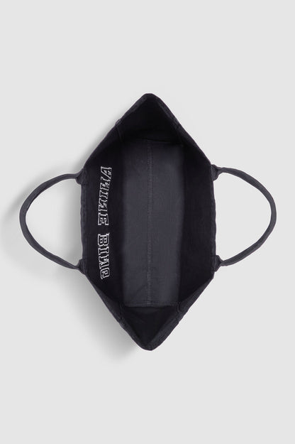 Anine Bing | Leo Canvas Tote - Washed Black