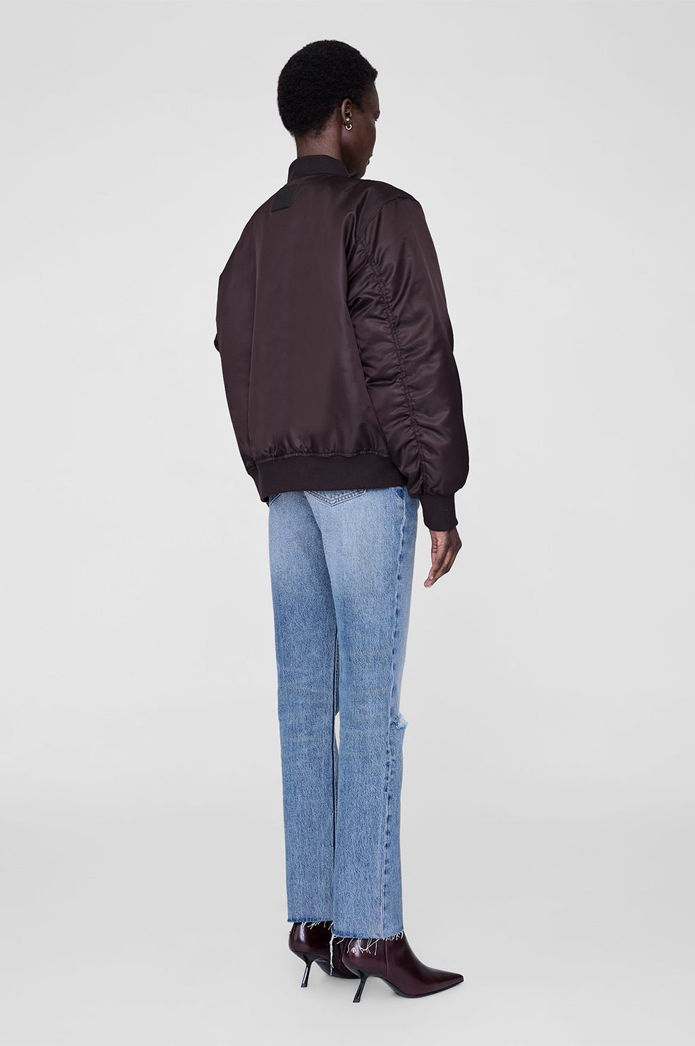 Anine Bing | Leon Bomber - Dark Brown