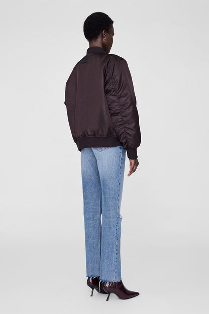 Anine Bing | Leon Bomber - Dark Brown