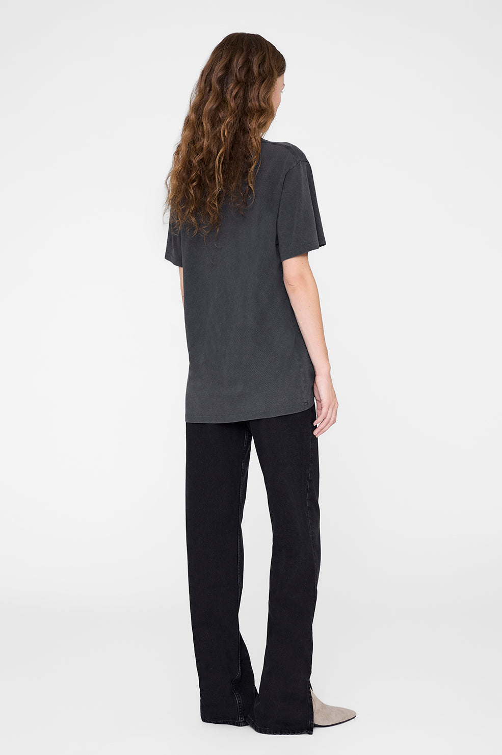 Anine Bing | Lili Tee Horse - Washed Black