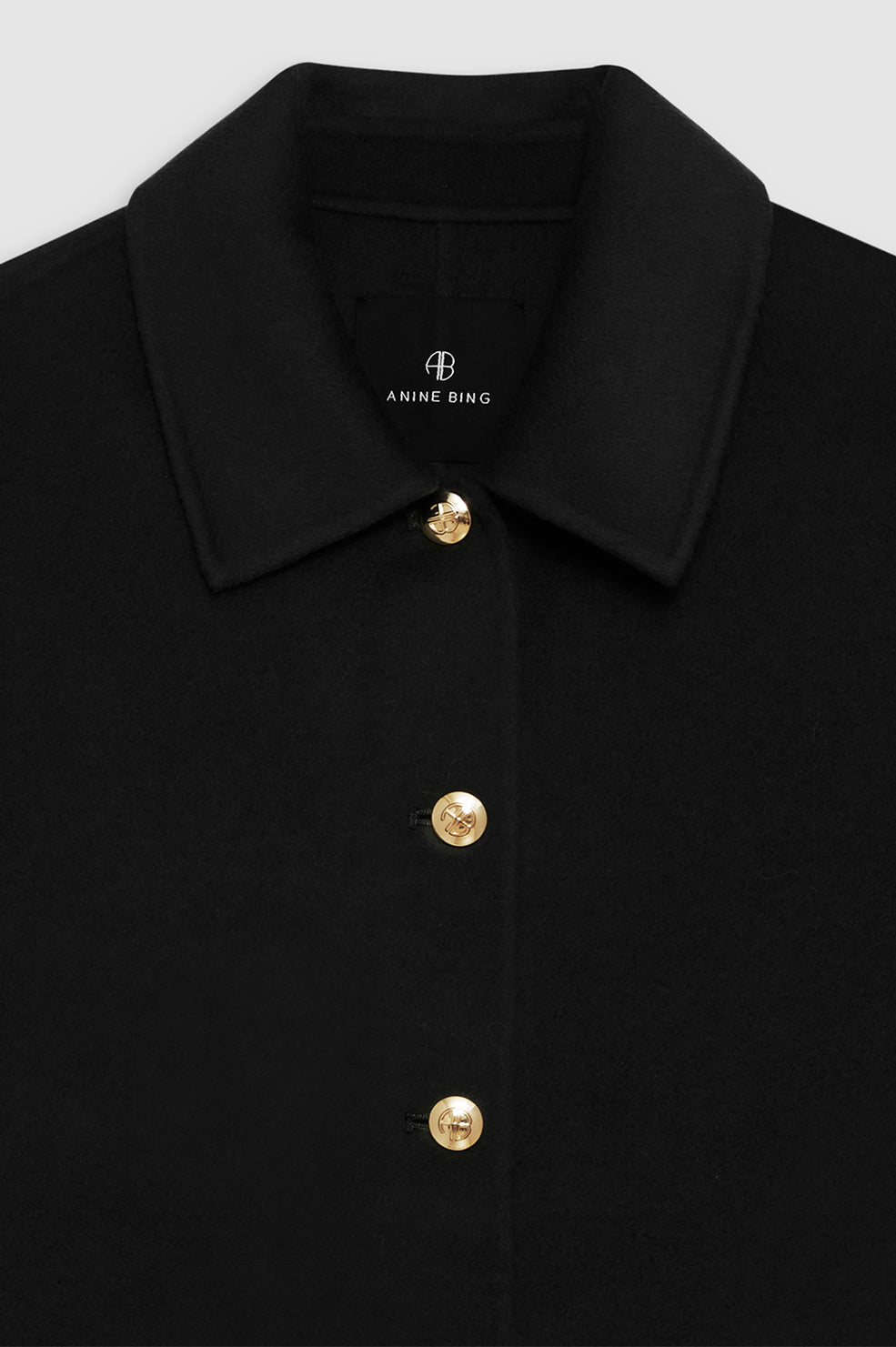 Anine Bing | Luca Jacket - Black Cashmere Blend