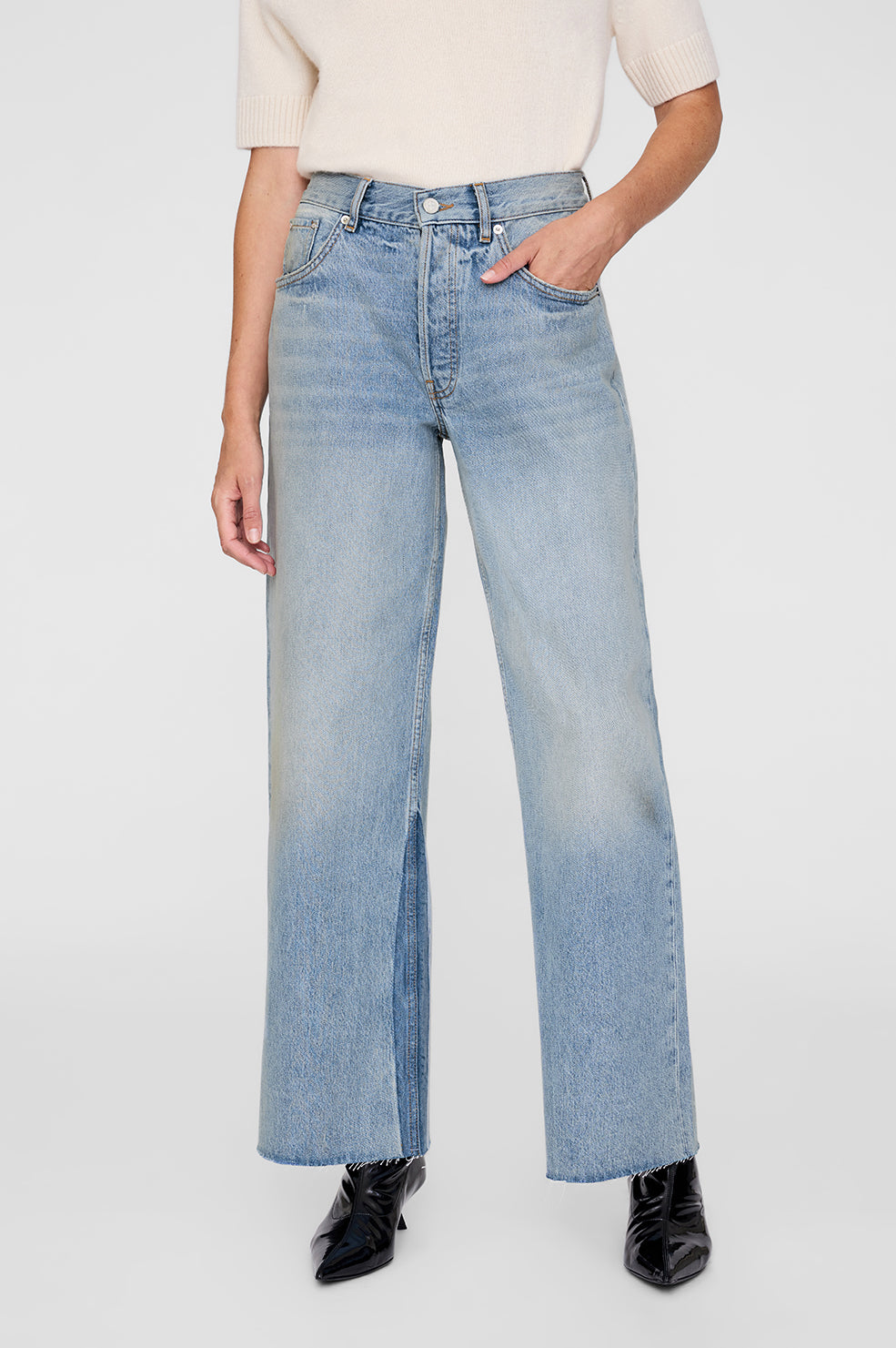 Anine Bing | Manon Jean - Tux Blue