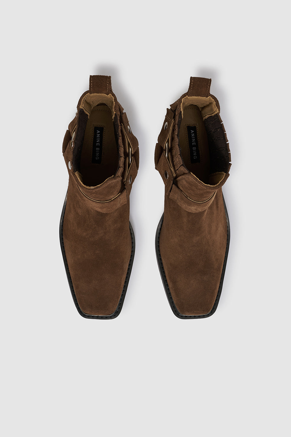 Anine Bing | Mid Biker Boots - Tobacco
