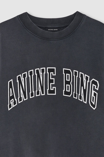 Anine Bing | Miles Sweatshirt New Classic - Washed Black