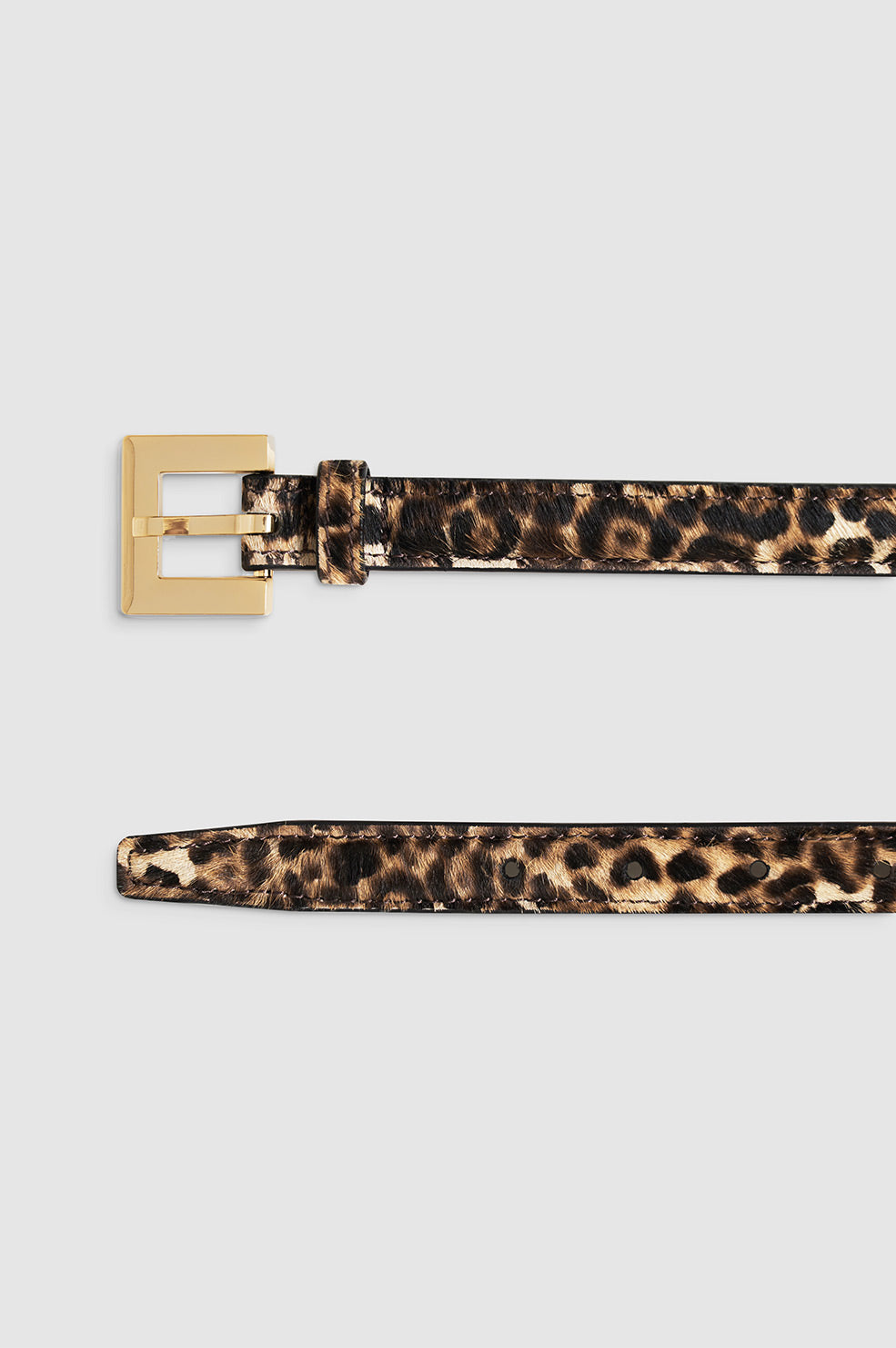 Anine Bing | Nicola Belt - Leopard Calf Hair