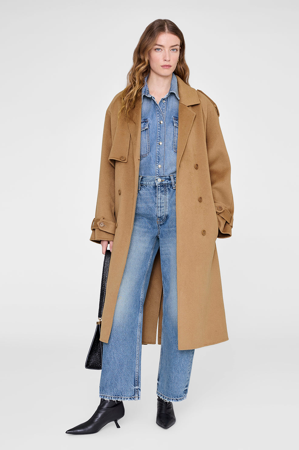 Aning Bing | Paxton Shirt - Baltic Blue