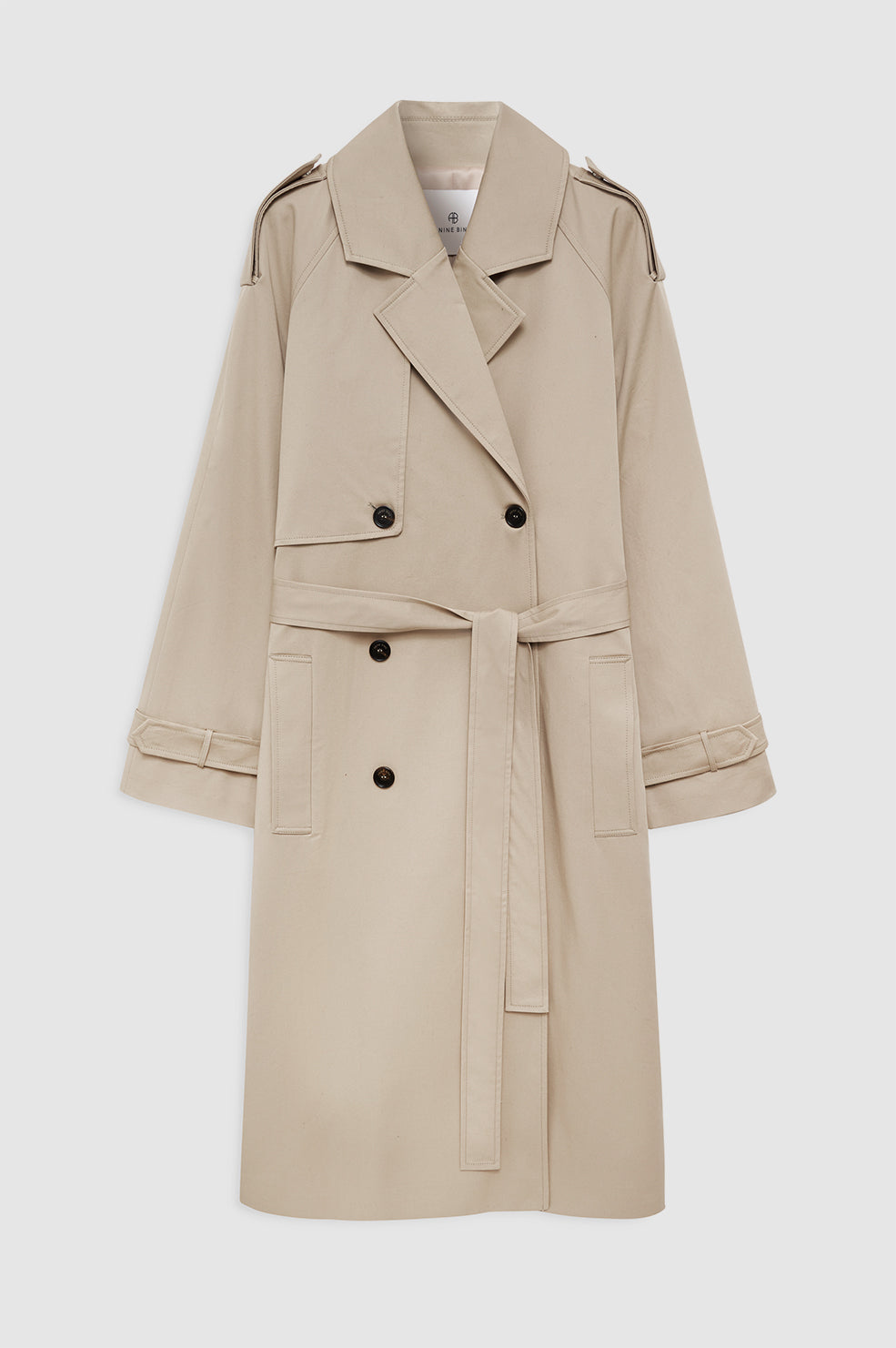 Anine Bing  | Rickie Maxi Trench - Beige