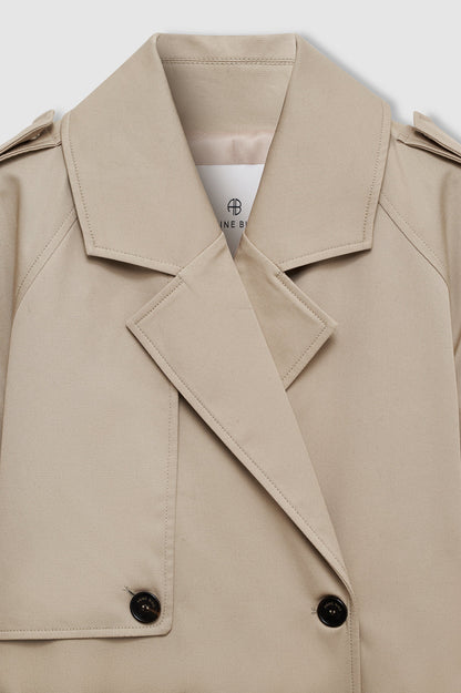 Anine Bing  | Rickie Maxi Trench - Beige