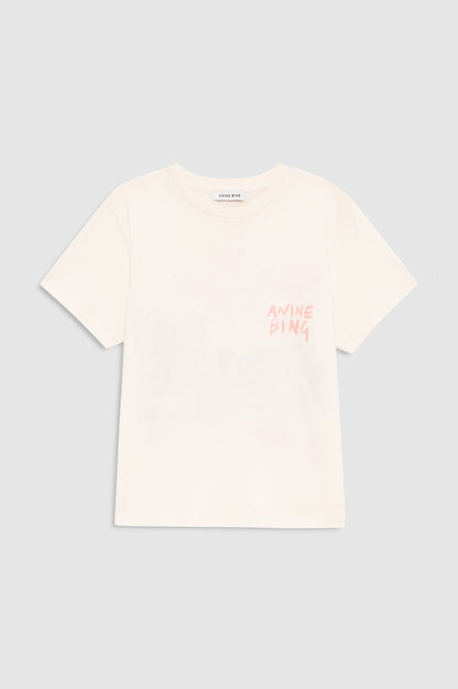 Anine Bing | Shelley Tee Surfer - Washed Buttercream