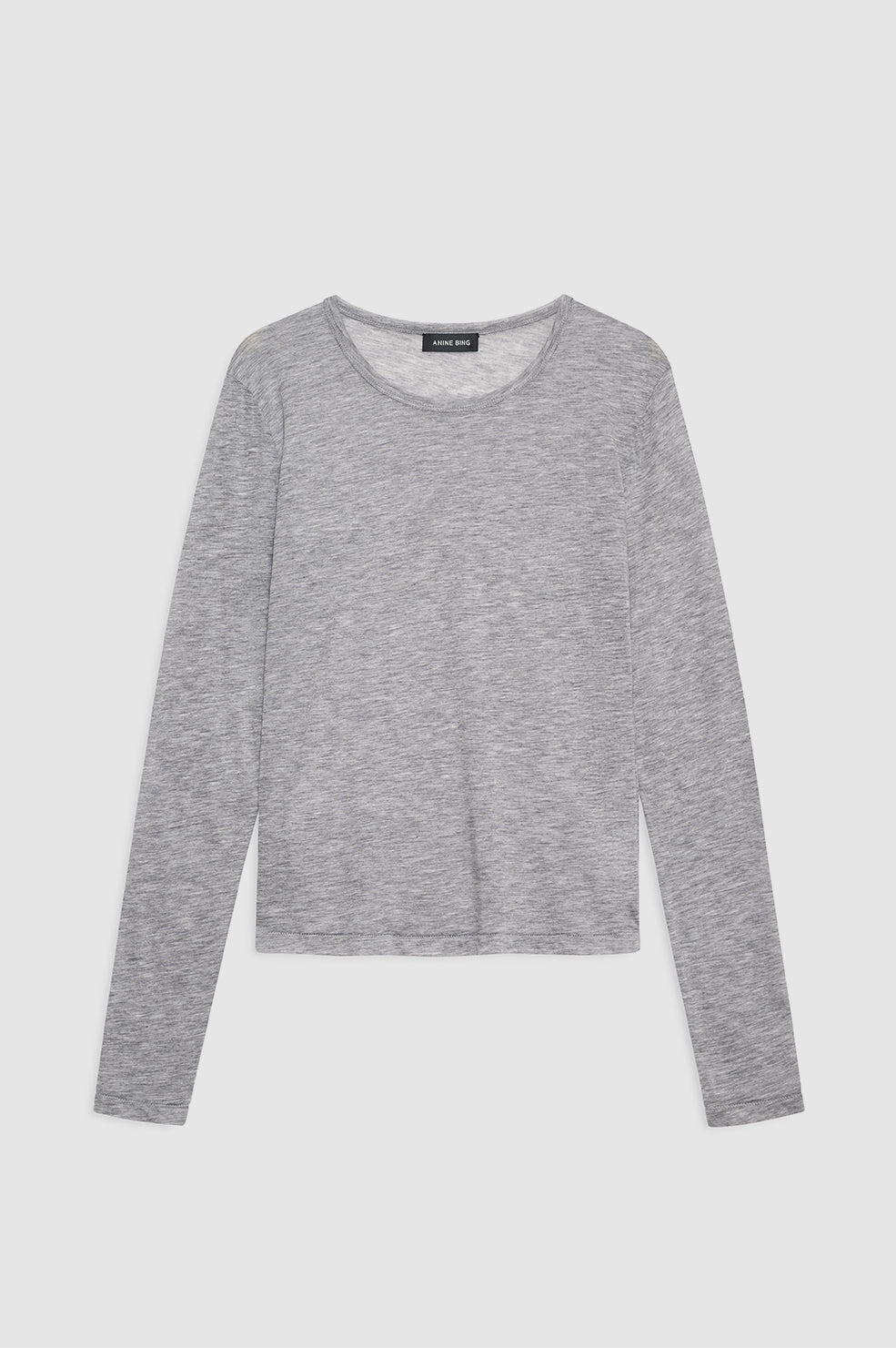 Anine Bing | Sylvie Long Sleeve Tee - Grey