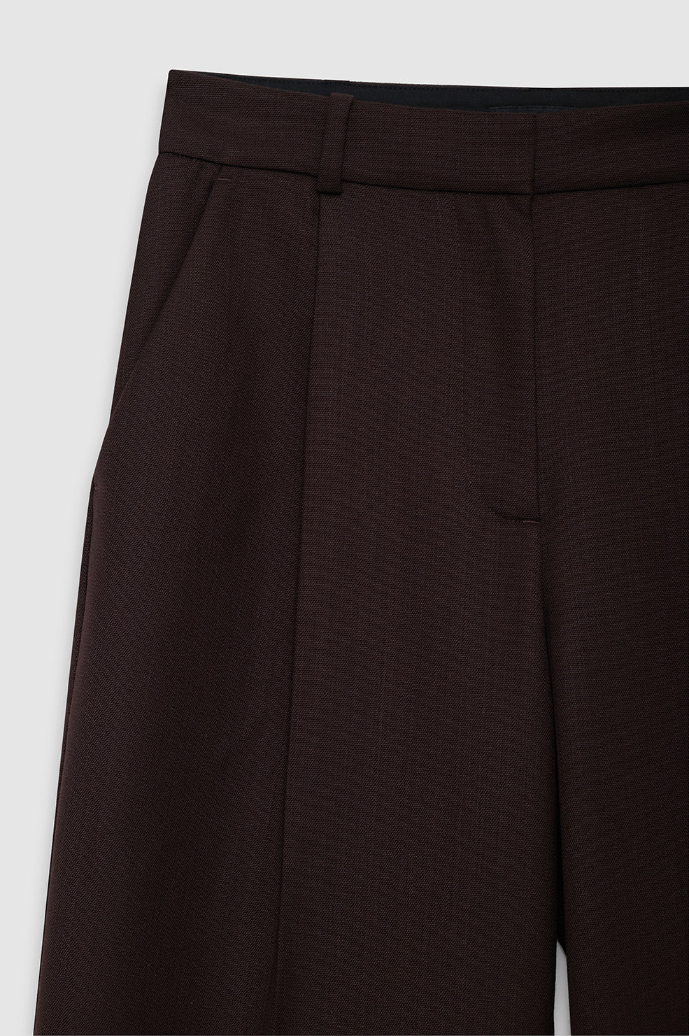 Anine Bing | Trent Trouser - Deep Brown