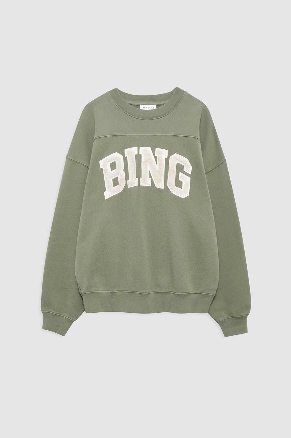 Anine Bing | Trenton Sweatshirt Bing - Washed Olive