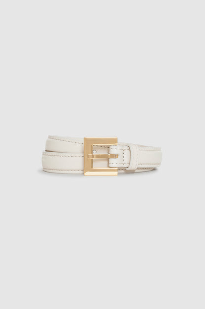 Anine Bing | Nicola Belt - Bone With Gold