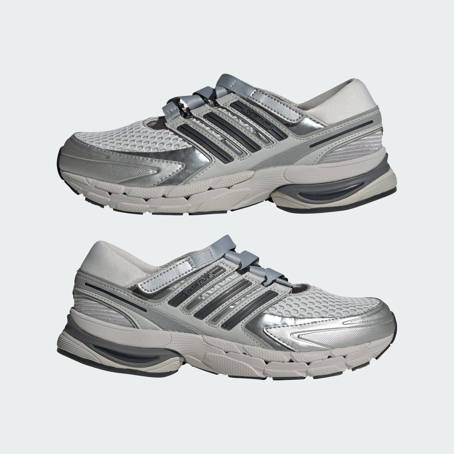 Adidas | Adistar Control 5 Mary Jane - Grey One / Silver Metallic / Grey Two