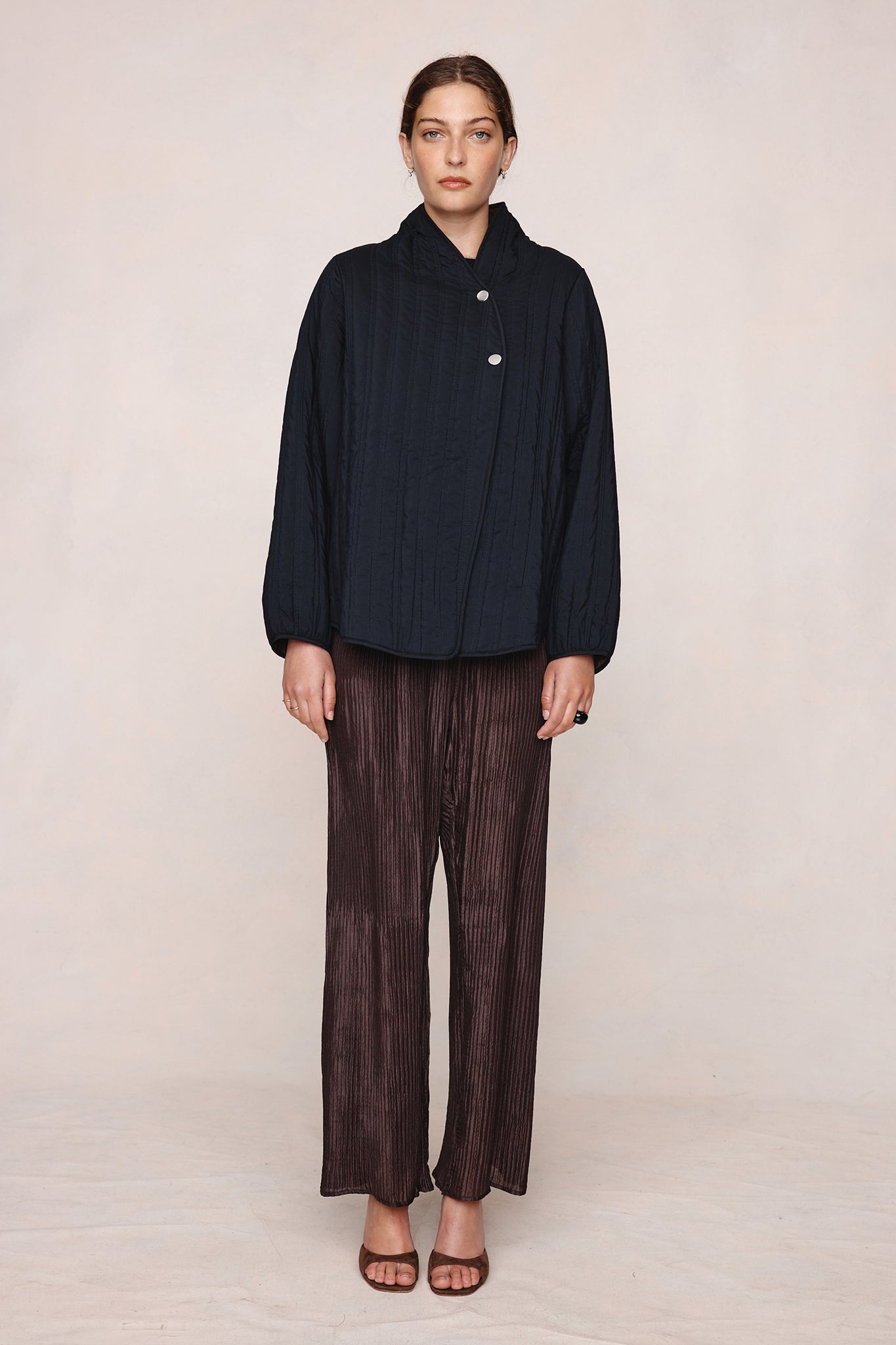 Marle | Agnes Jacket - Black / Tapenade