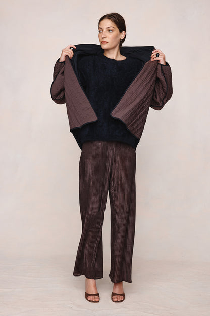 Marle | Agnes Jacket - Black / Tapenade