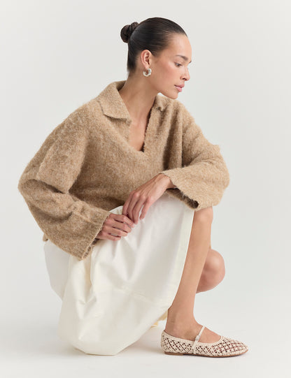 La Tribe | Amia Flat - Cream