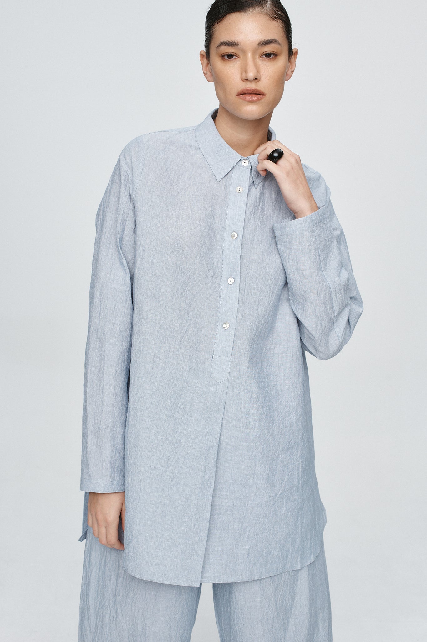 Marle | Anders Dress - Bleu Stripe