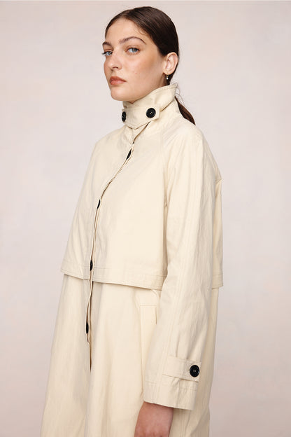 Marle | Angelo Coat - Putty