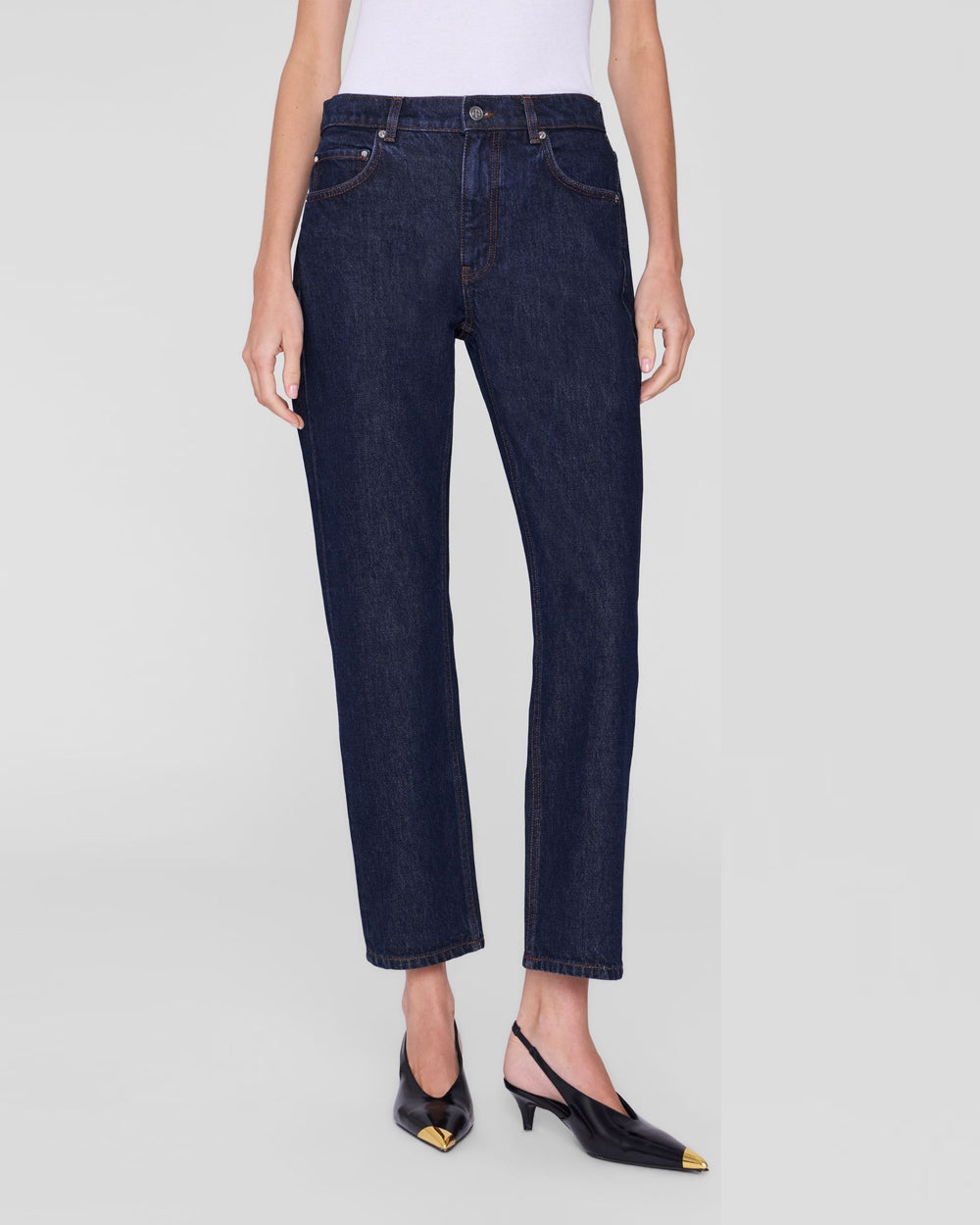 Anine Bing | Kate Jean 29" - Unwashed Blue